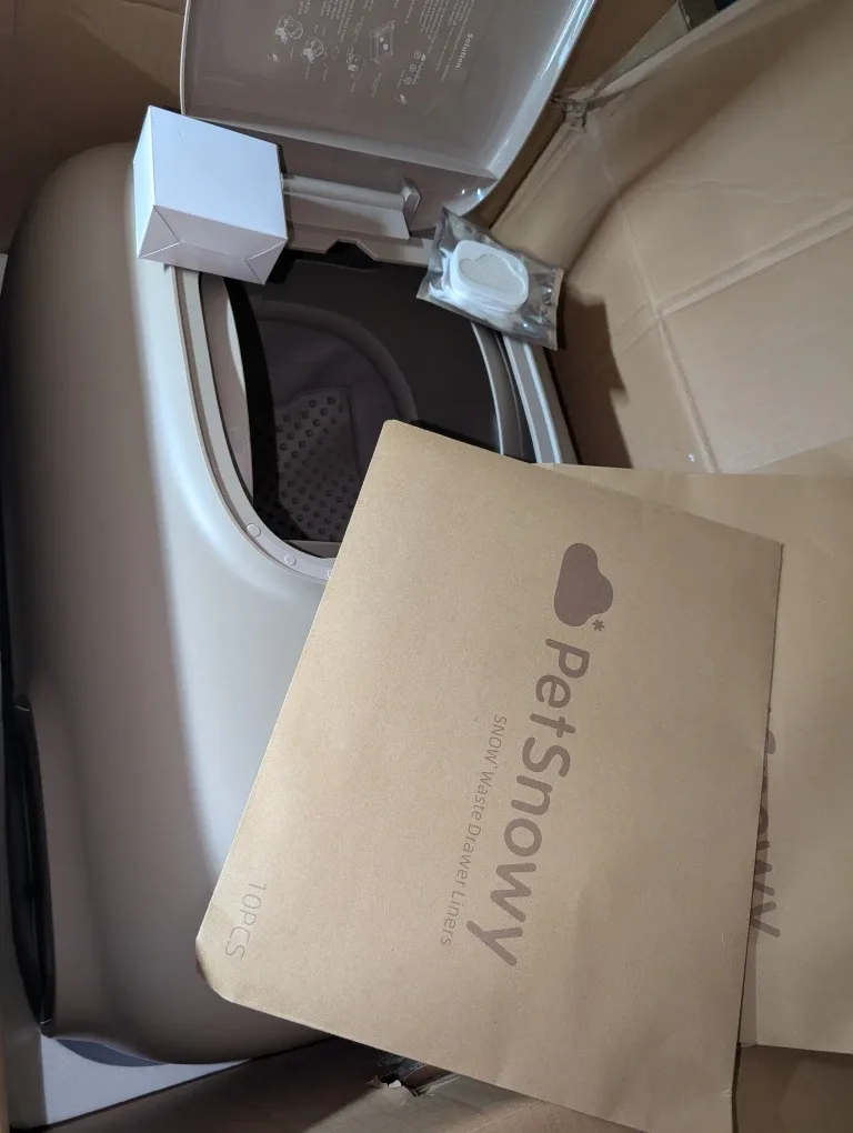 PetSnowy Automatic Cat Litter Box image indicator(6)