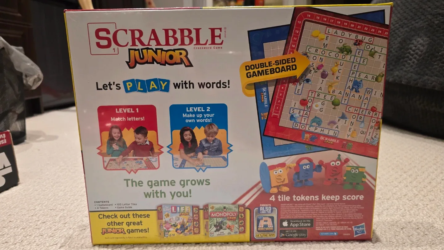 Brand New Scrabble Junior Crossword image indicator(2)