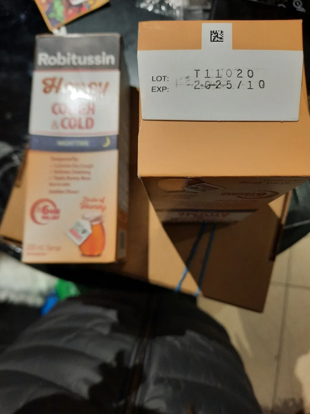 Robitussin Honey Cough & Cold Nighttime Syrup