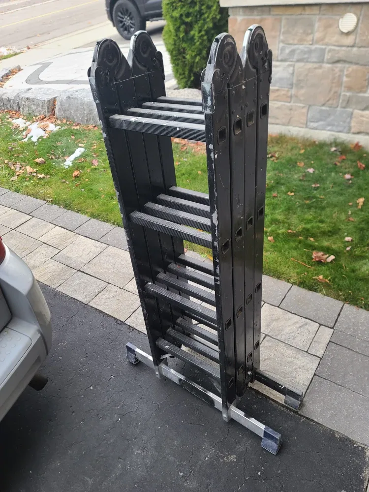 Used Black Multi-Position Ladder