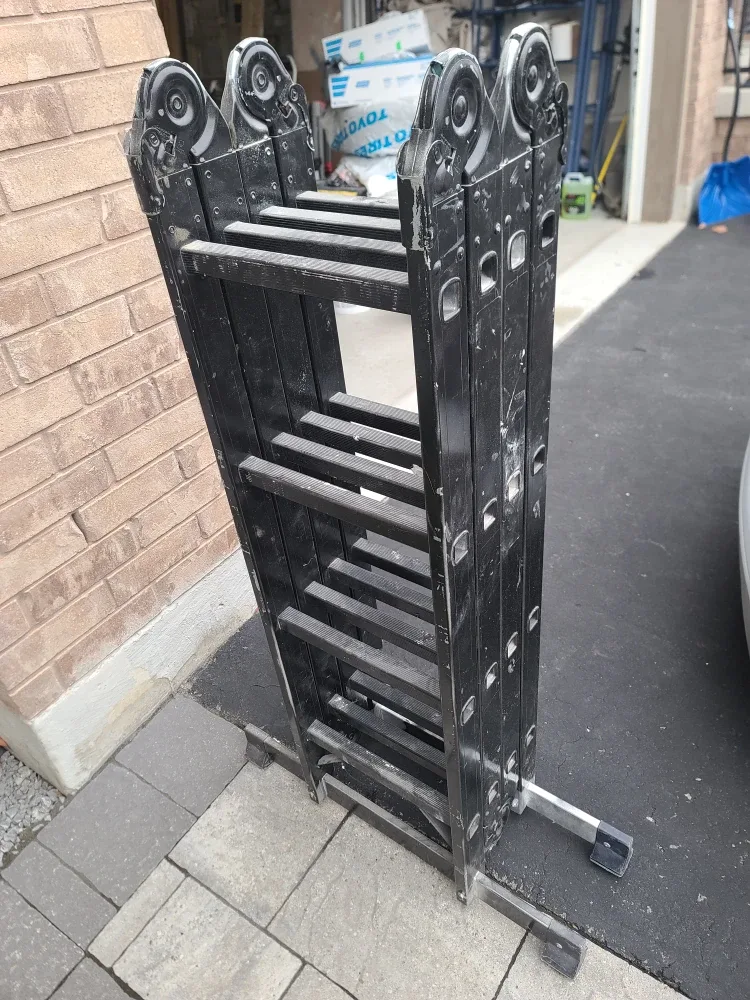Used Black Multi-Position Ladder image indicator(4)