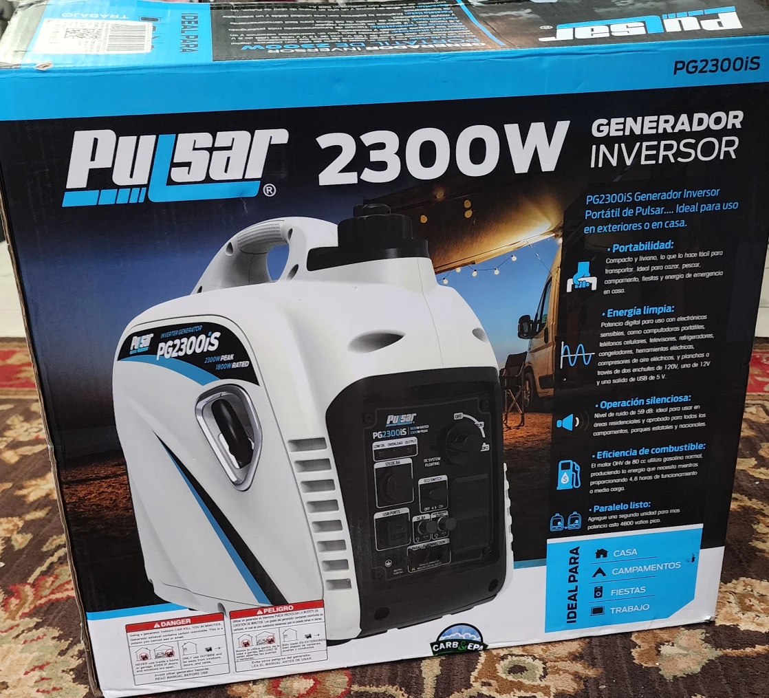 Pulsar PG2300iS 2300W Inverter Generator - Portable