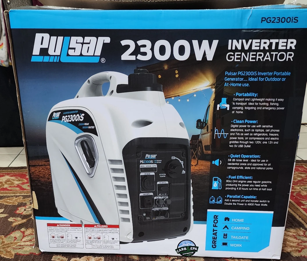 Pulsar PG2300iS 2300W Inverter Generator - Portable - photo 2