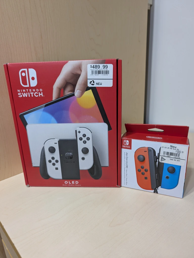 New Nintendo Switch OLED + Joy-Con Set - photo 5