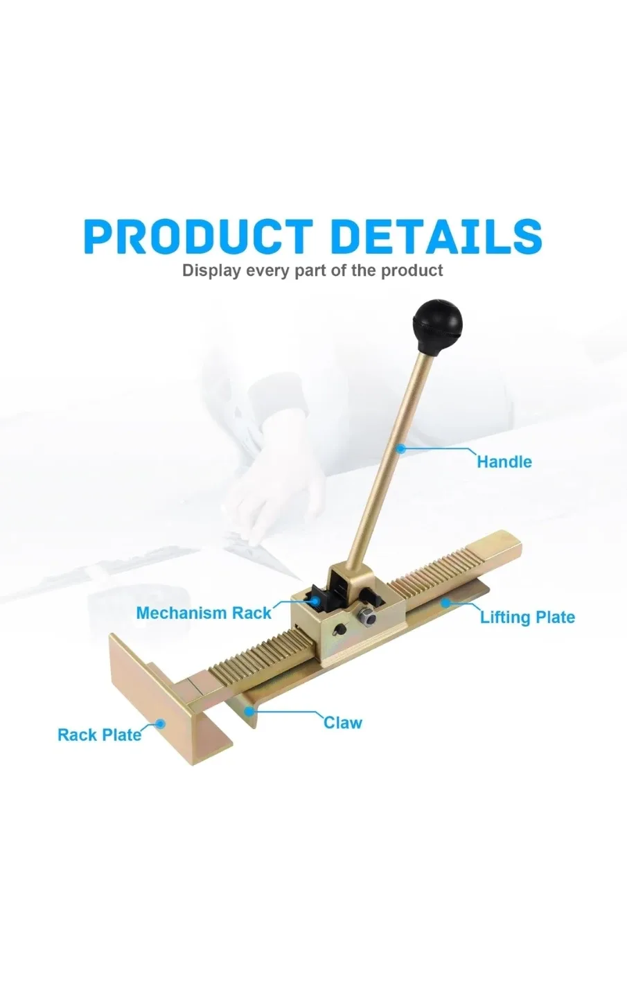 New Youwise Hardwood Flooring Jack Positioning Tool image indicator(6)