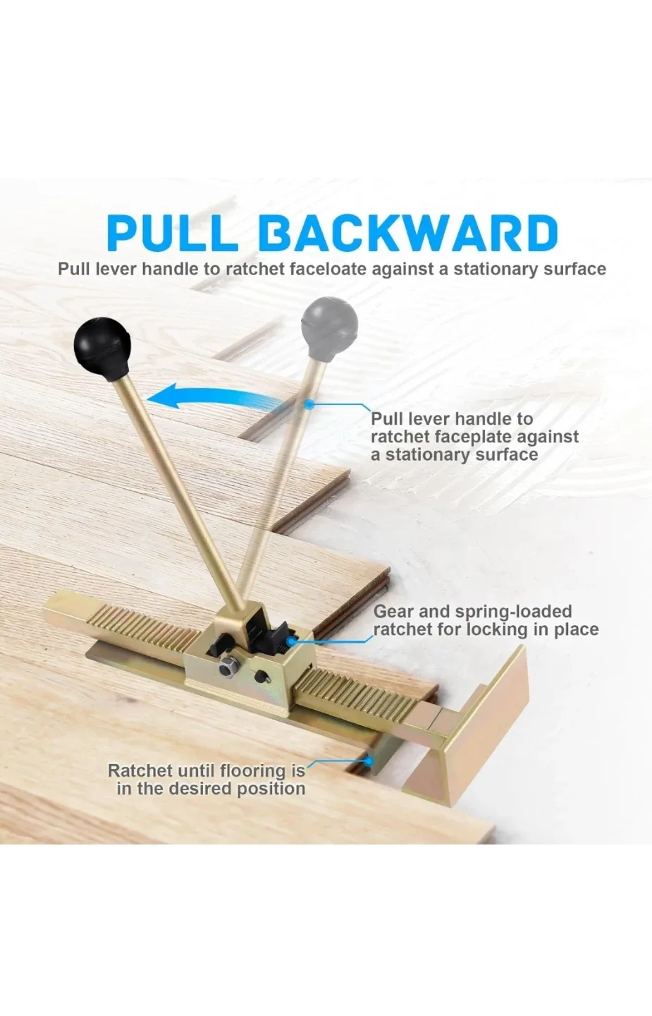 New Youwise Hardwood Flooring Jack Positioning Tool image indicator(7)