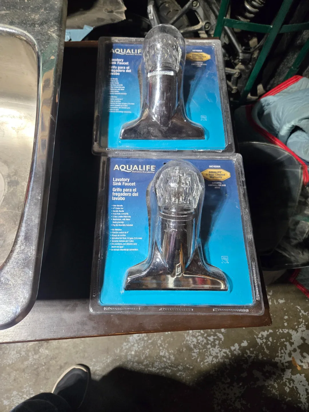 AQUALIFE Lavatory Sink Faucet - New in Package! image indicator(2)