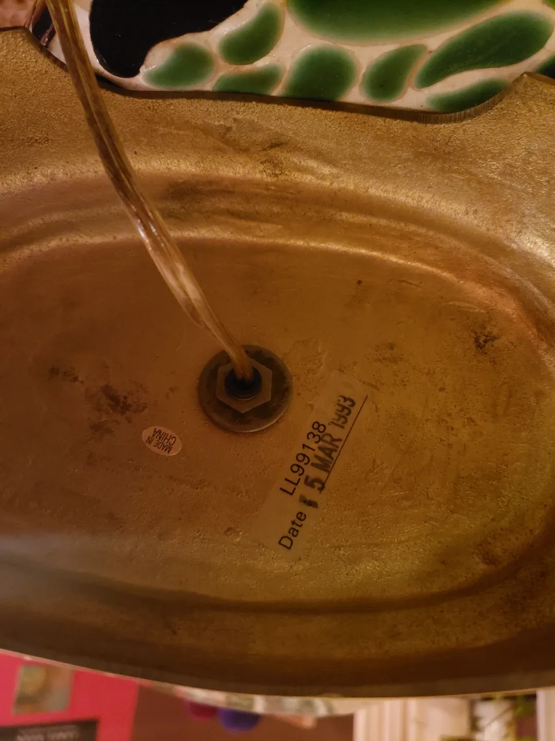 Leeazanne Green Crackle Glaze Table Lamp image indicator(6)