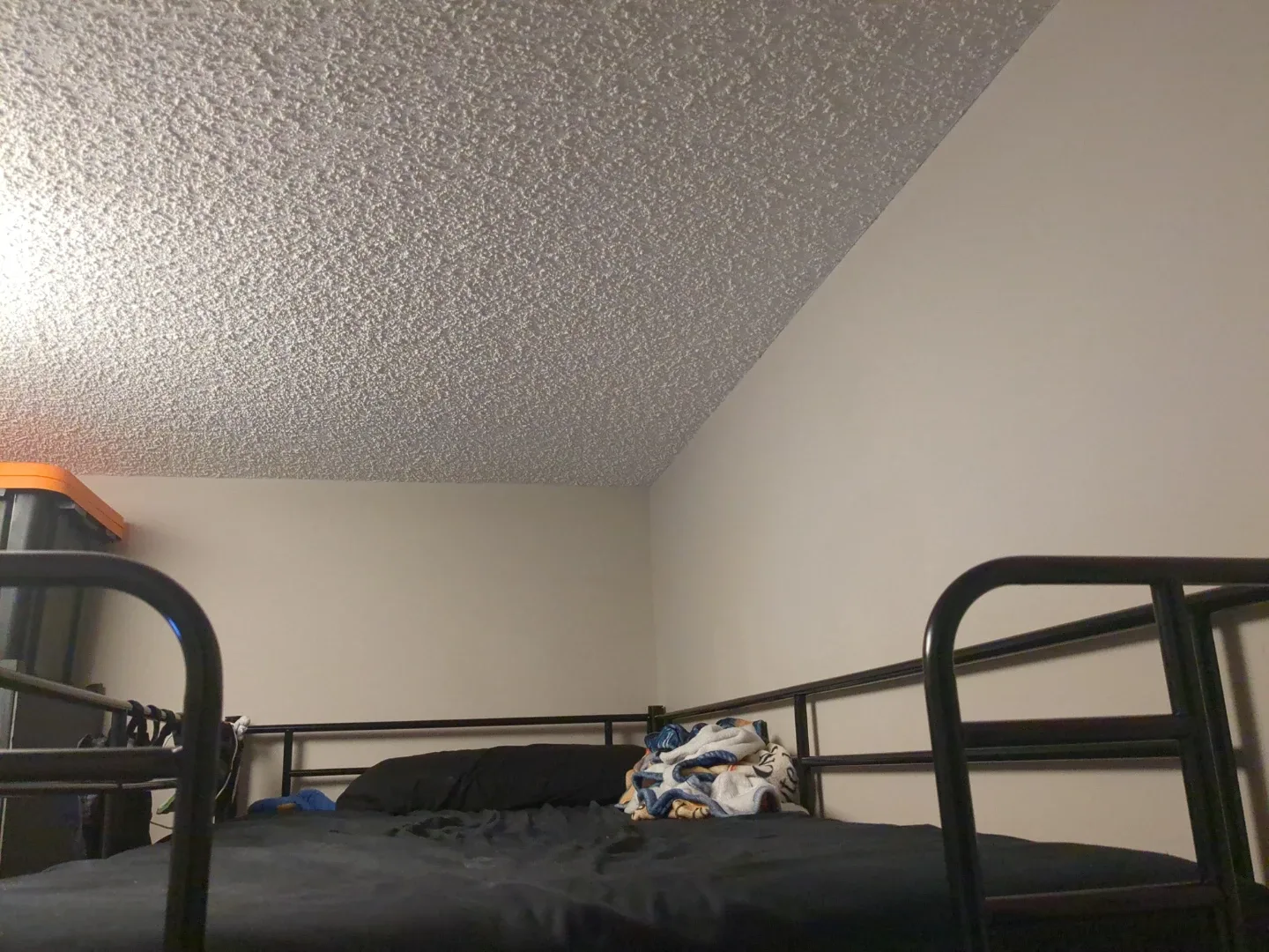 Black Metal Loft Bed Frame image indicator(4)