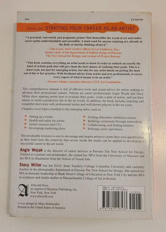 Starting Your Career as an Artist Book image indicator(2)