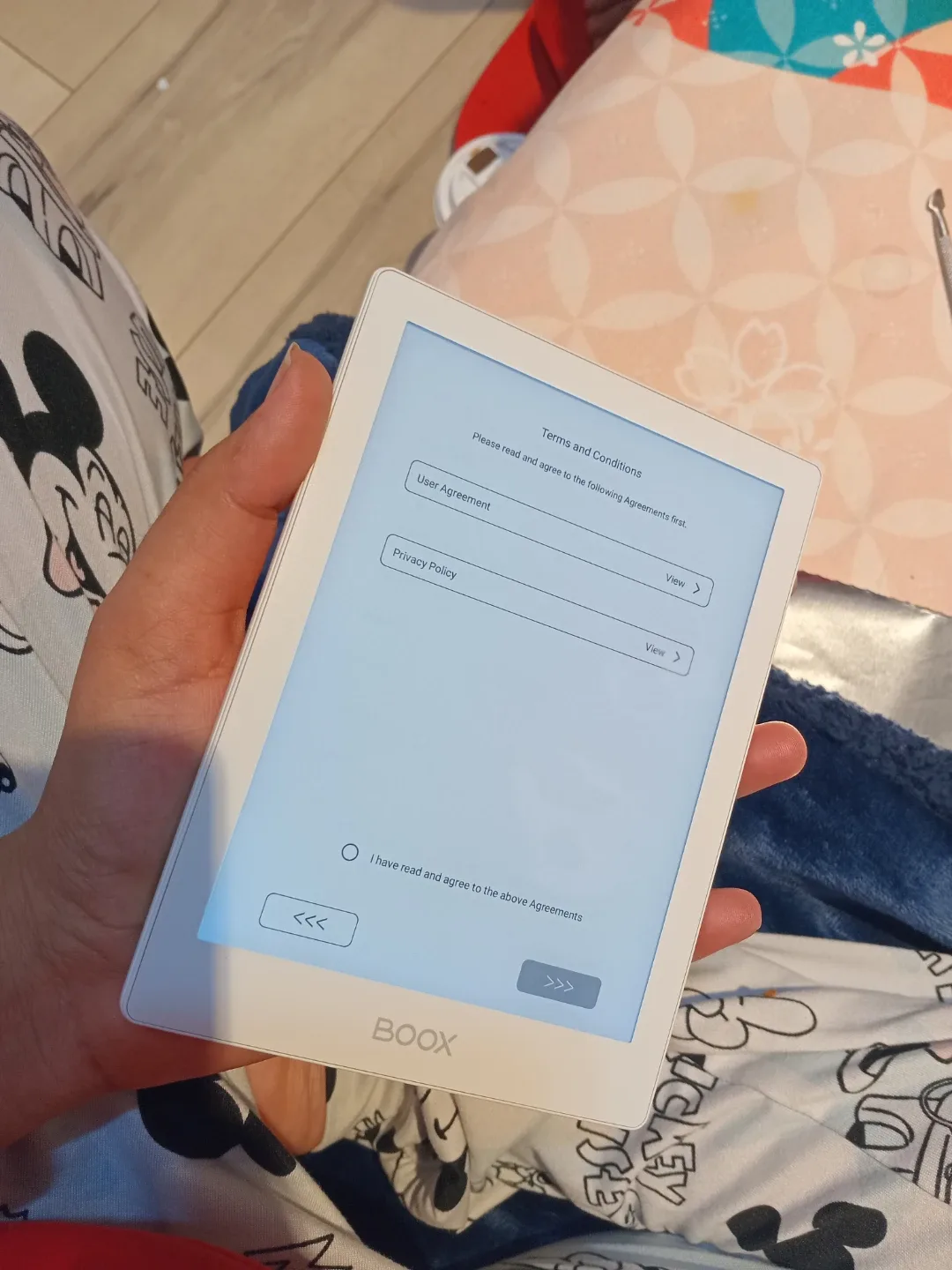 Boox Go Series e-reader WHITE COLOUR