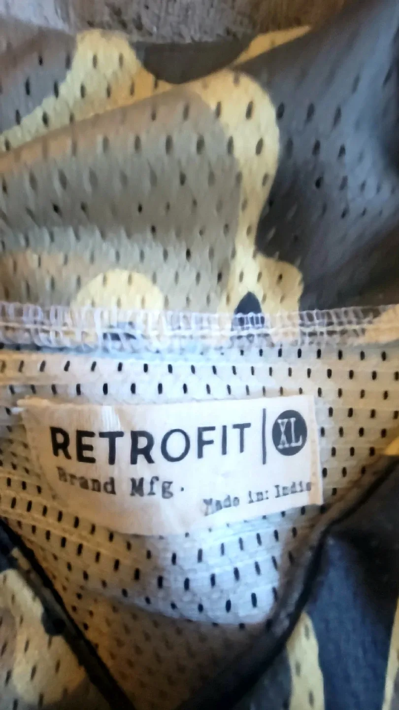 Retrofit Los Angeles Dodgers Camo Baseball Jersey - XL image indicator(4)