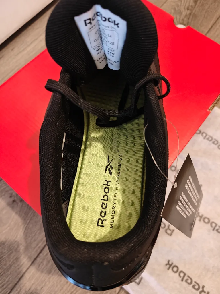 Reebok Work IB3311 Super Static SD Black Shoes - Size 9.5 image indicator(4)