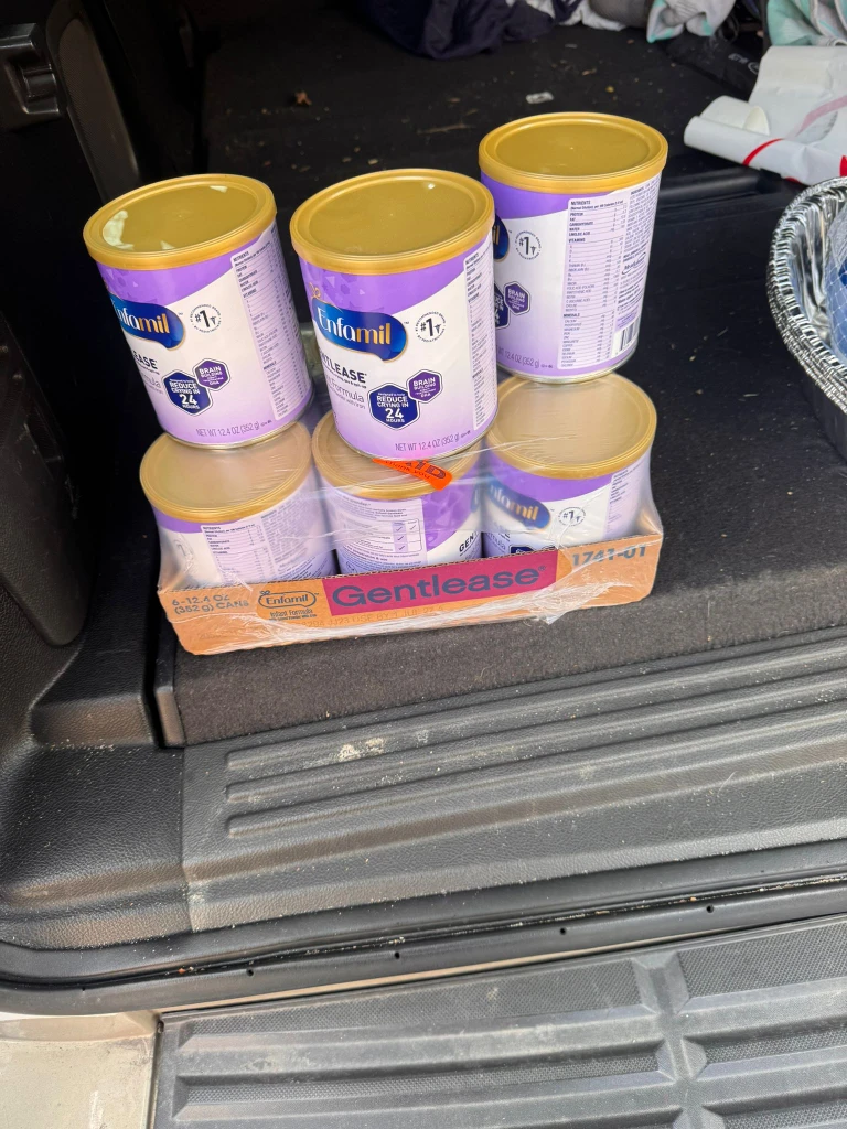 Enfamil Gentlease Formula, 9 cans