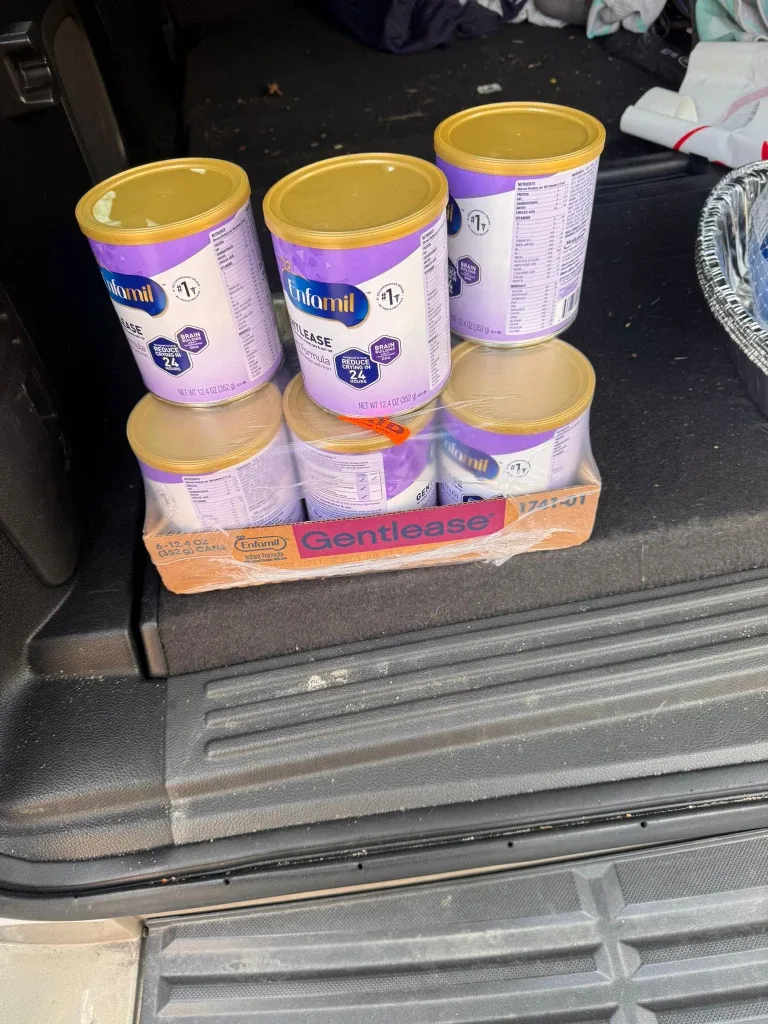 Enfamil Gentlease Formula, 9 cans