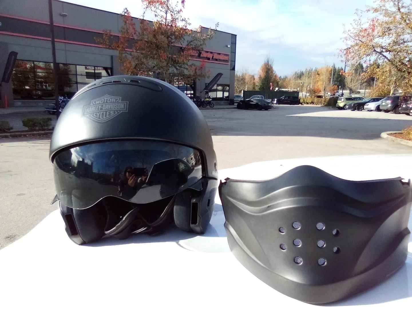 Harley-Davidson Pilot 3-in-1 HD-X04 Helmet / Size M image indicator(5)