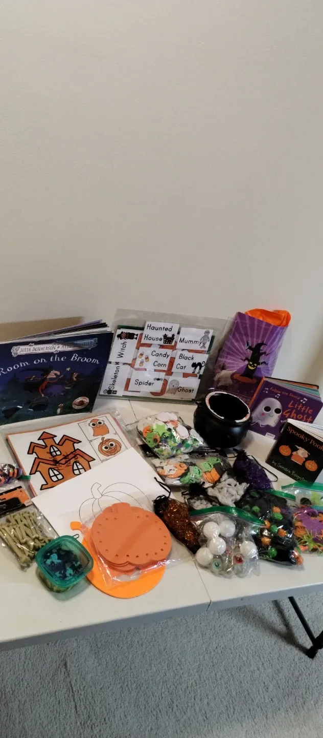 Halloween bundle for home daycare provider or preschool teacher