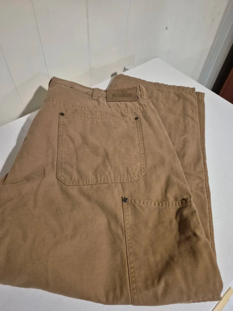 RedHead Carpenter lined  Pants - Size 42x30 image indicator(2)