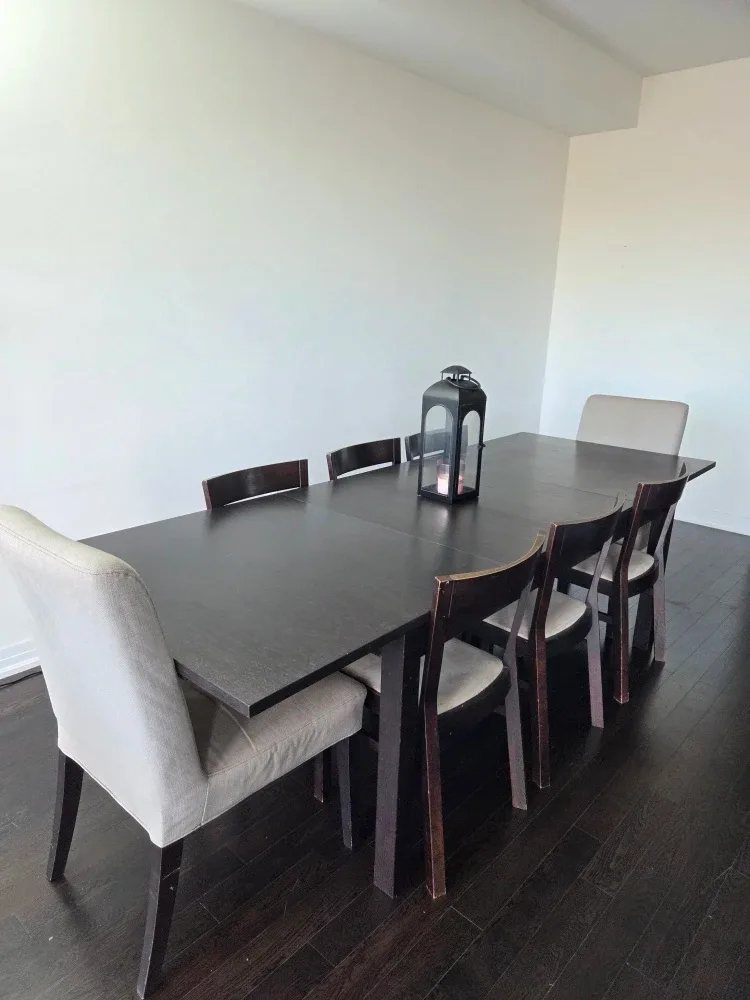 Dining Table (can be a 4,6 or 8 seater) - Dark Wood