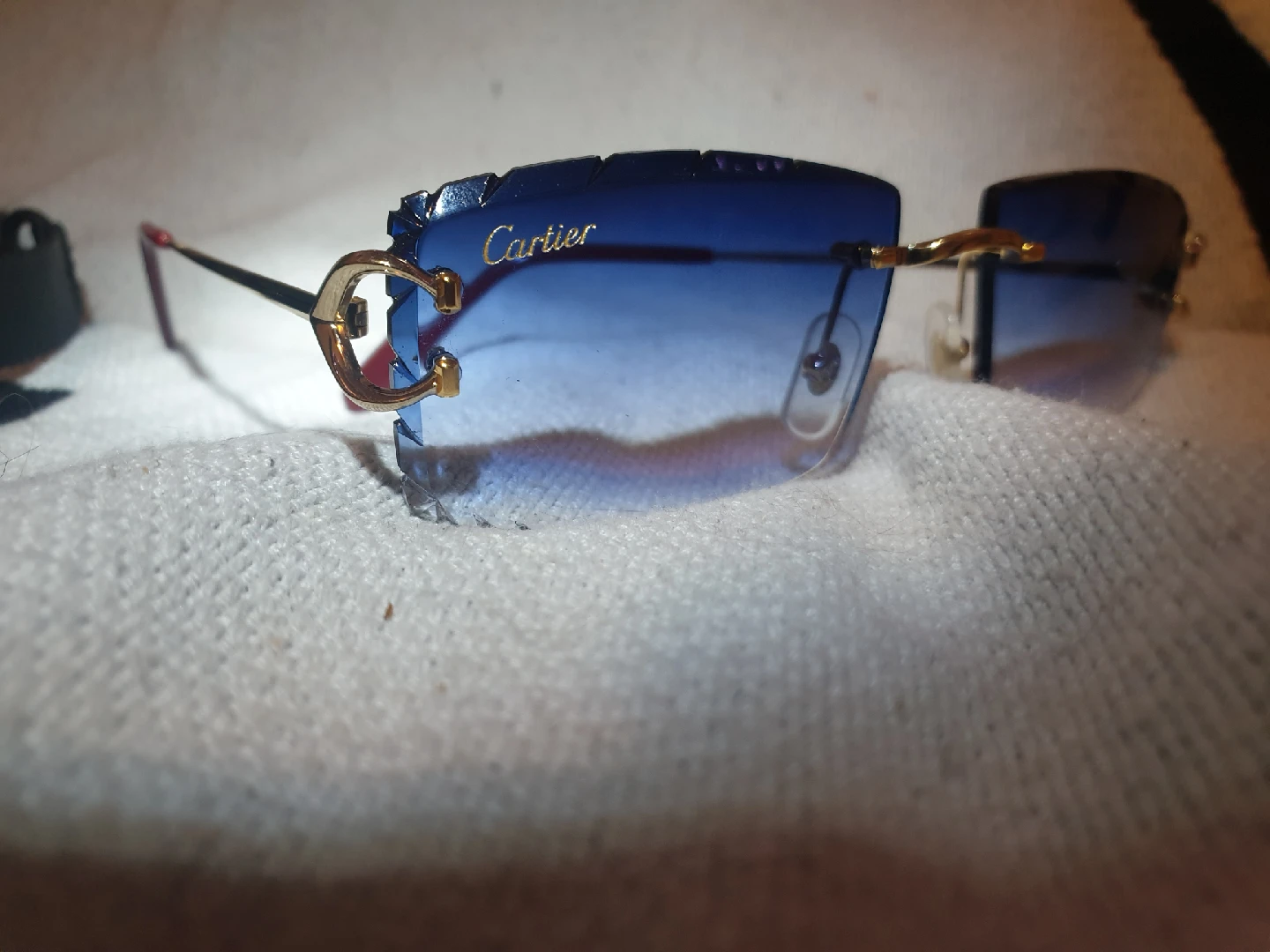 Cartier CT0001CS Rimless Sunglasses