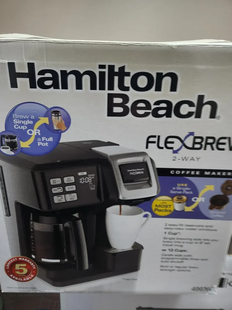 Hamilton Beach FlexBrew 2-Way Coffee Maker