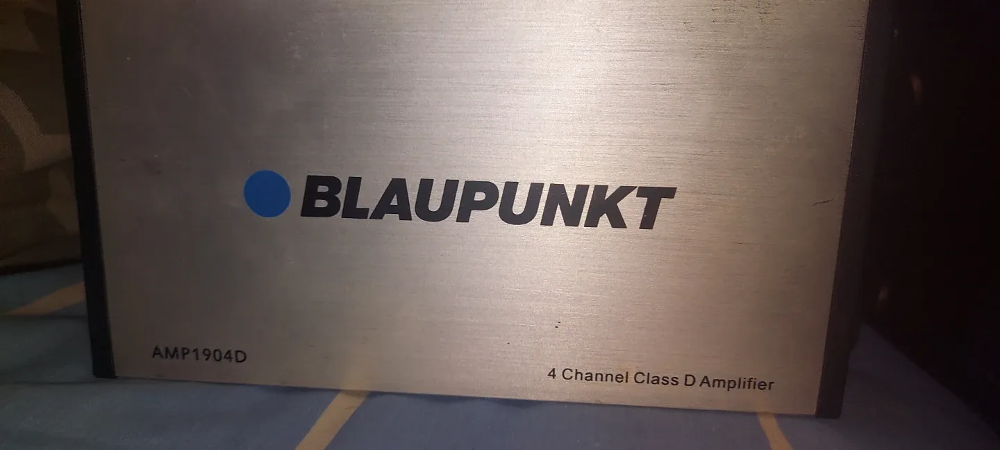 Blaupunkt AMP1904D 4 Channel Class D Amplifier image indicator(4)