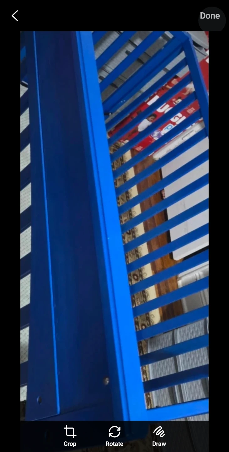 Blue Baby Crib - photo 4