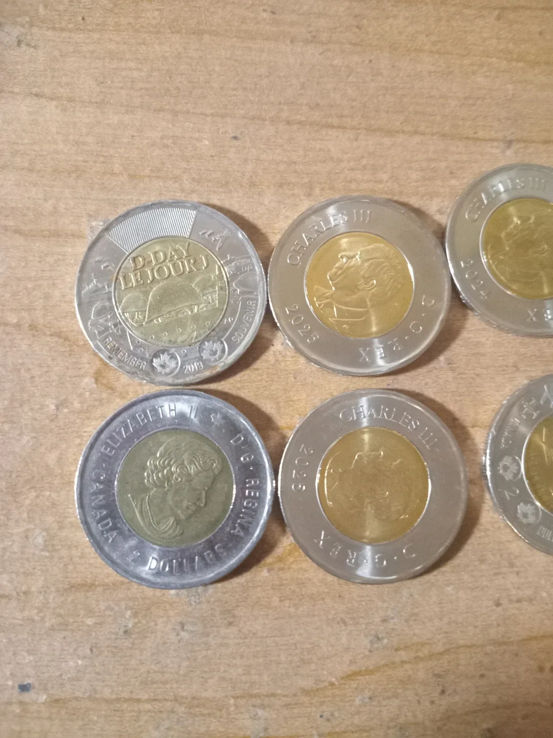 NICE Modern Canadian Toonies Coins image indicator(2)