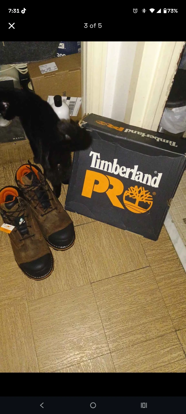 Timberland PRO Work Boots - Size 12W steel toe - photo 3