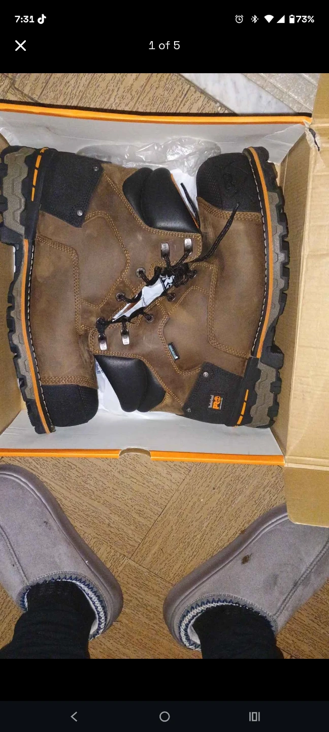 Timberland PRO Work Boots - Size 12W steel toe - photo 5