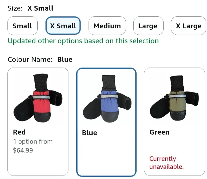 NEW! Muttluks Original Fleece-Lined Winter Dog Boots - XS image indicator(3)