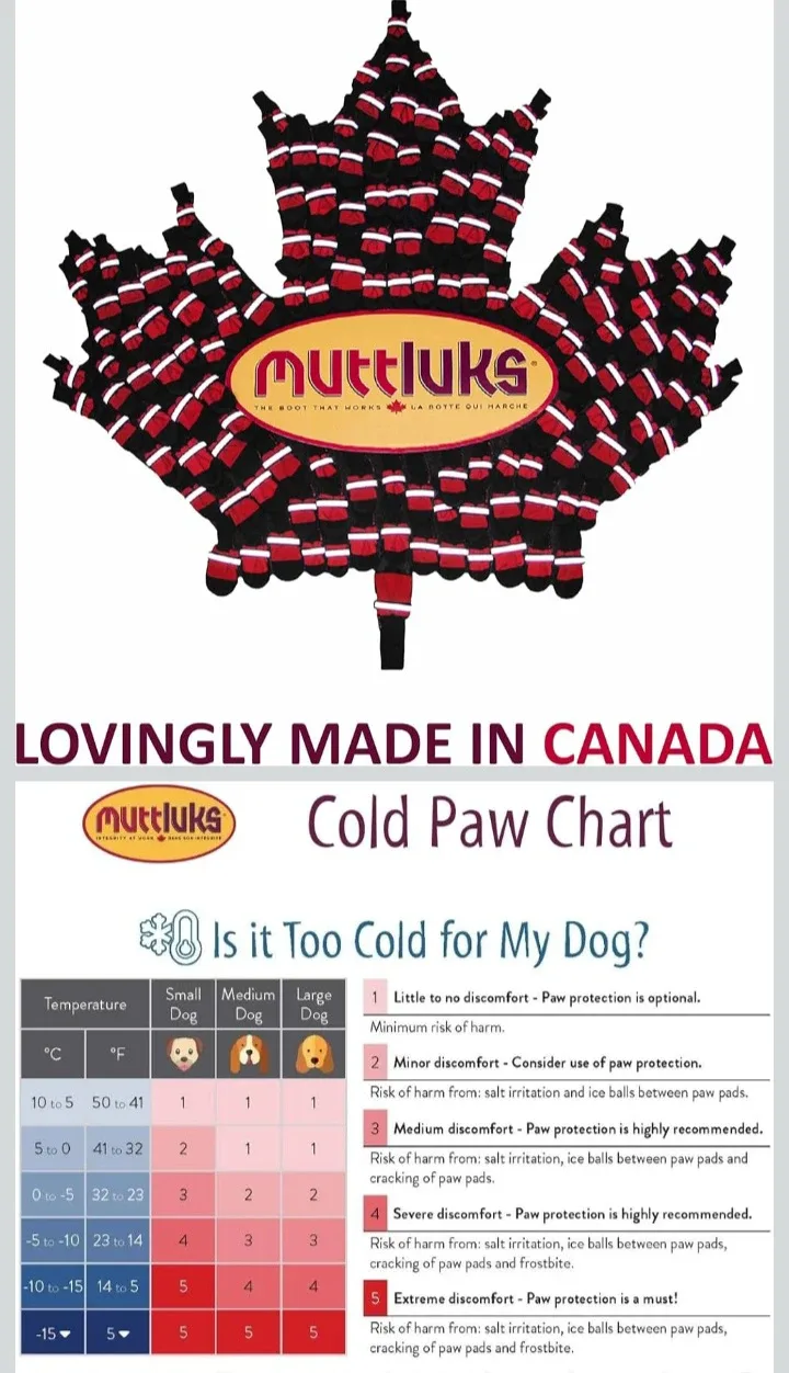 NEW! Muttluks Original Fleece-Lined Winter Dog Boots - XS image indicator(7)