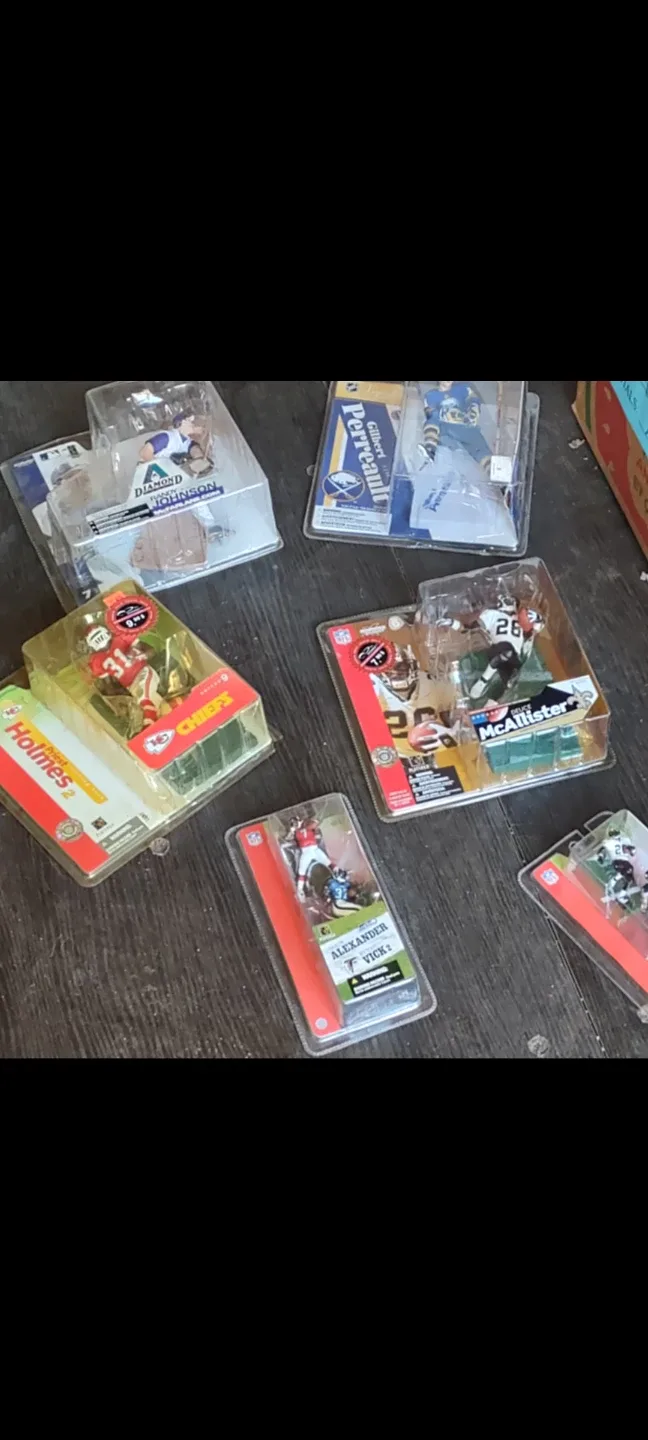 NFL & MLB Action Figures - New in Box image indicator(2)