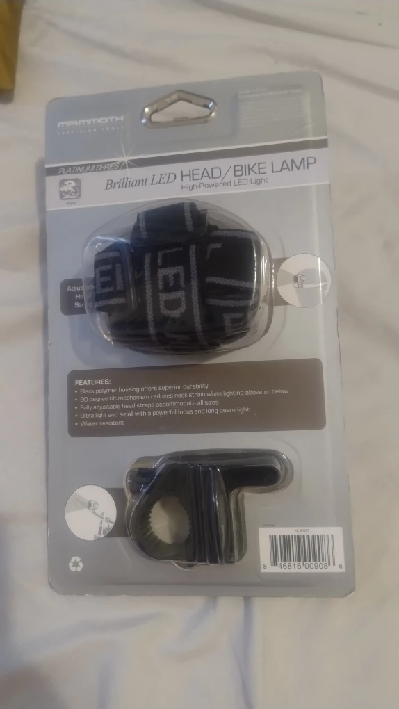 New Mammoth LED Head/Bike Lamp - photo 3