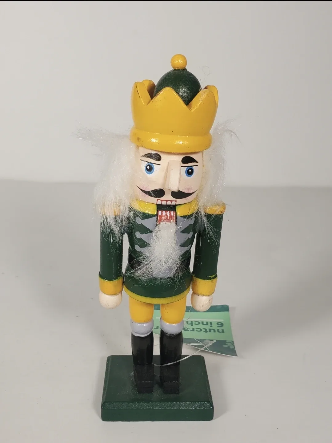Christmas Green Nutcracker Holiday Home Décor 6 Inches image indicator(8)