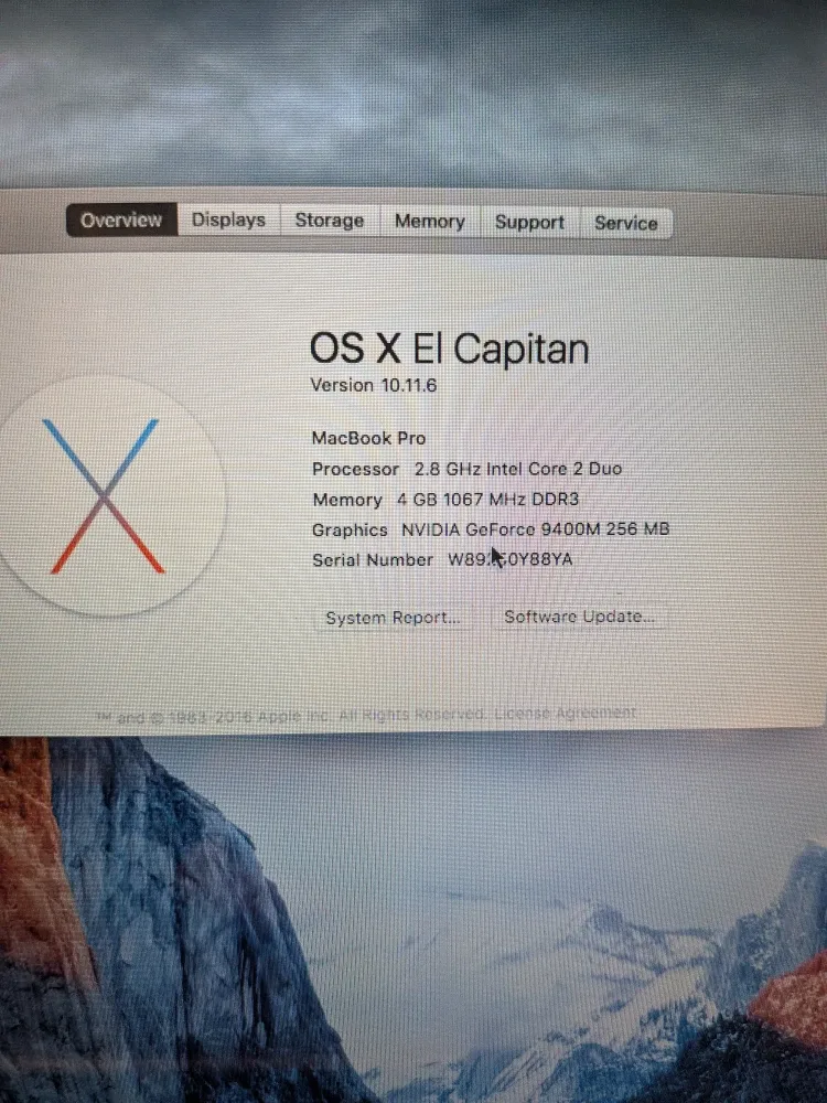 17 inch MacBook Pro - 500GB, DVD drive image indicator(2)