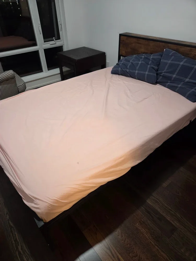 IKEA ASBYGDA Queen Bed + Frame