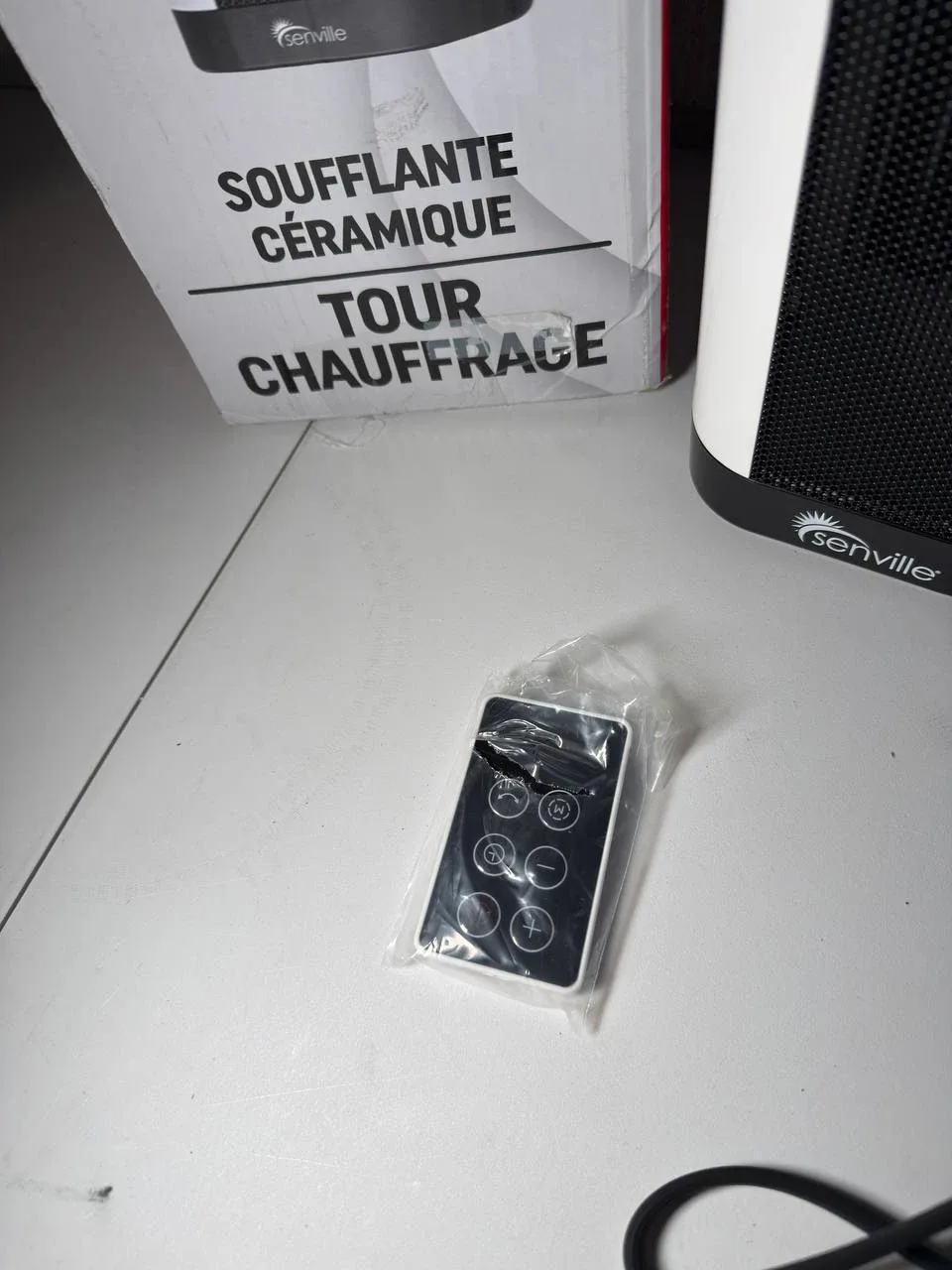 Senville 1500W Space Heater for Indoor Use, Electric, Ceramic image indicator(3)