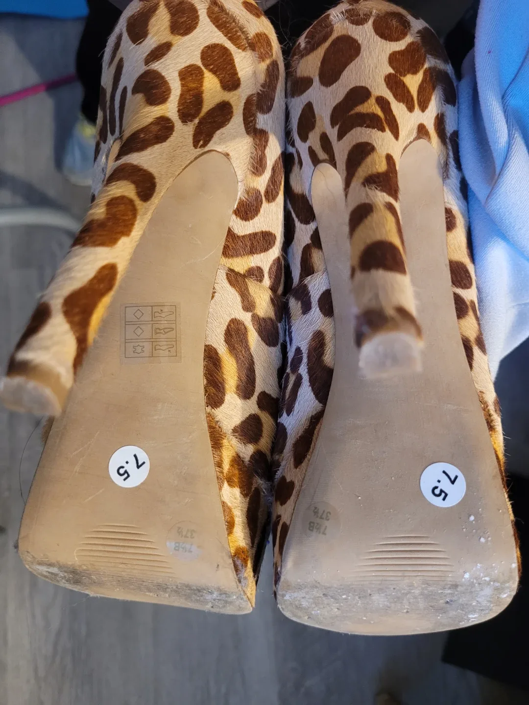 Jessica Simpson Leopard Print Heels image indicator(3)