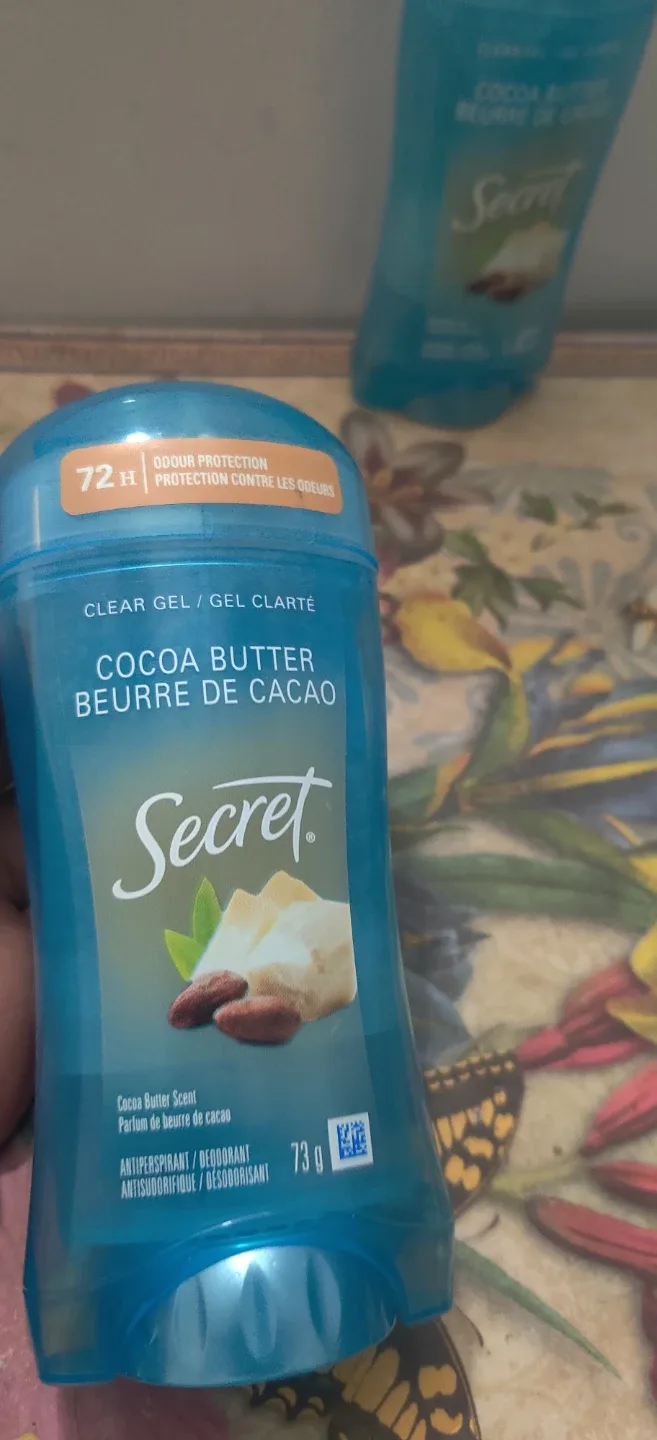 Secret Cocoa Butter Clear Gel Deodorant x 3 image indicator(3)