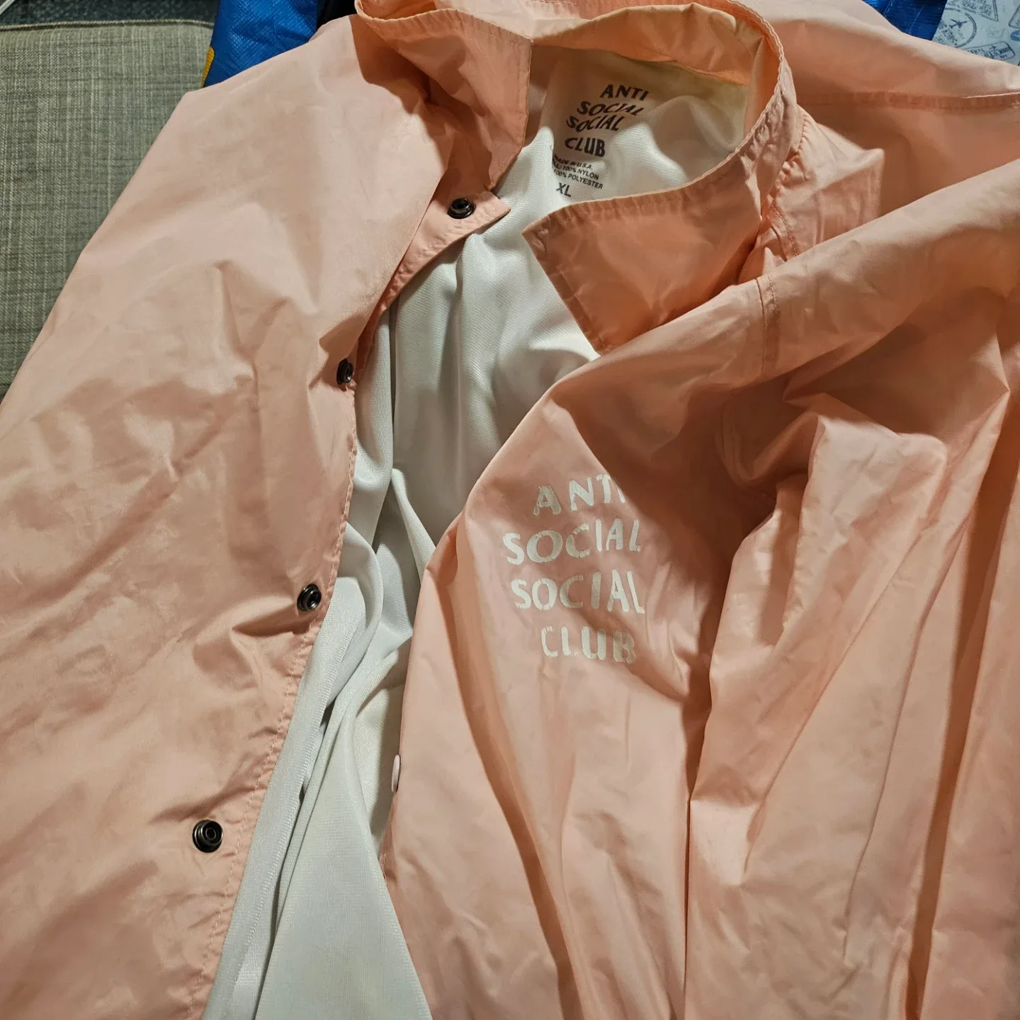 Anti Social Social Club Pink Jacket - XL image indicator(2)