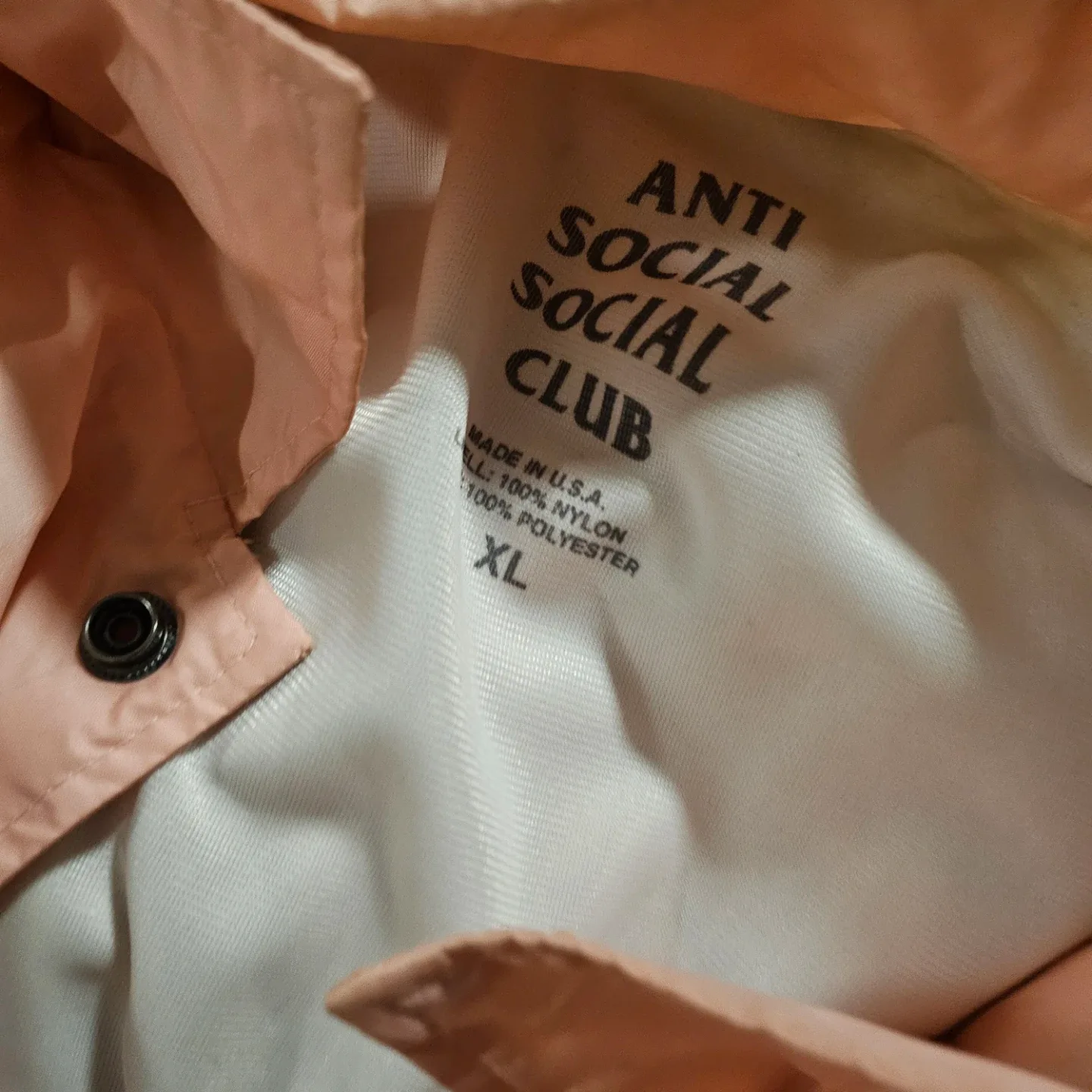Anti Social Social Club Pink Jacket - XL image indicator(3)