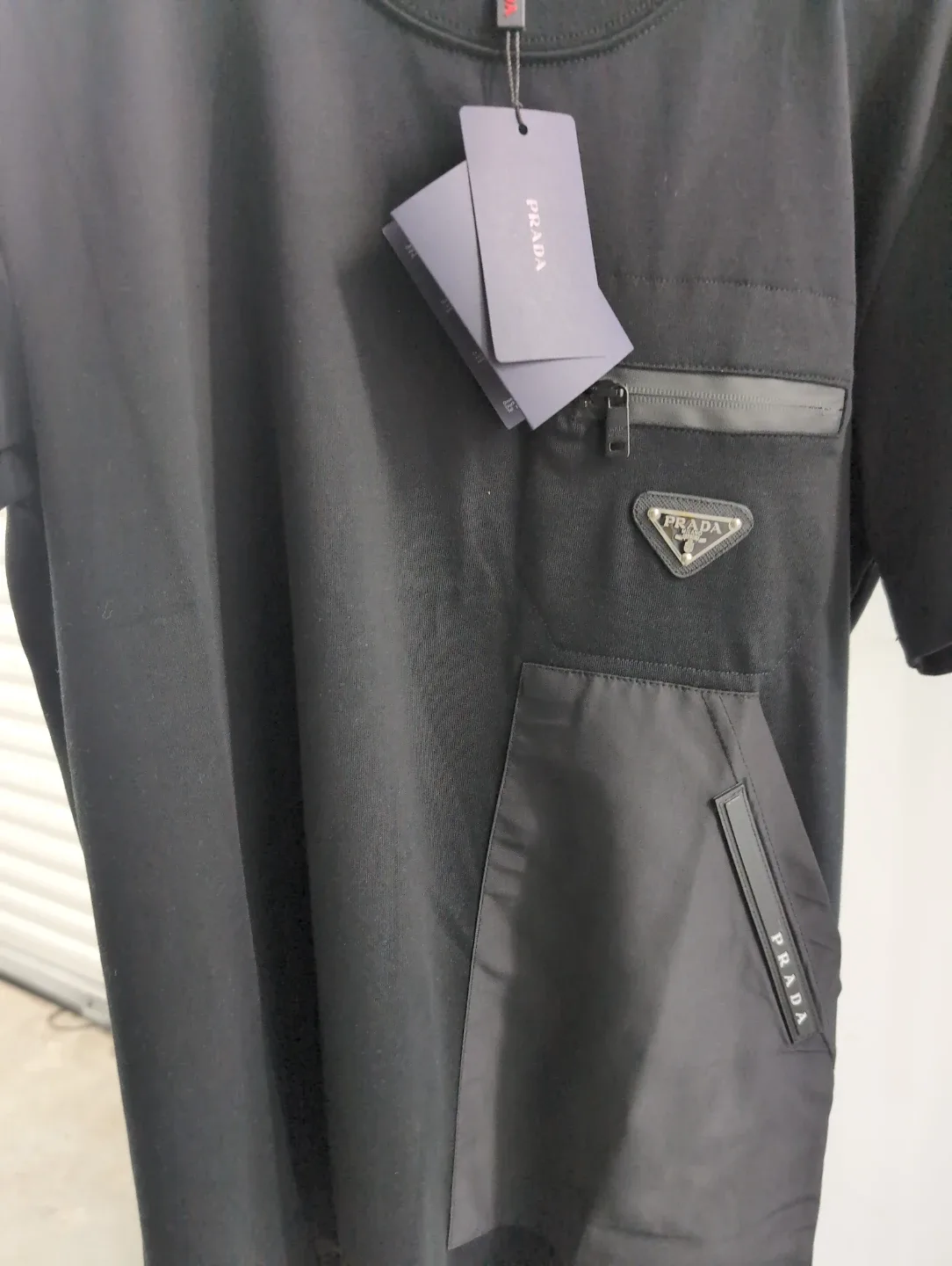 New Prada Black T-Shirt