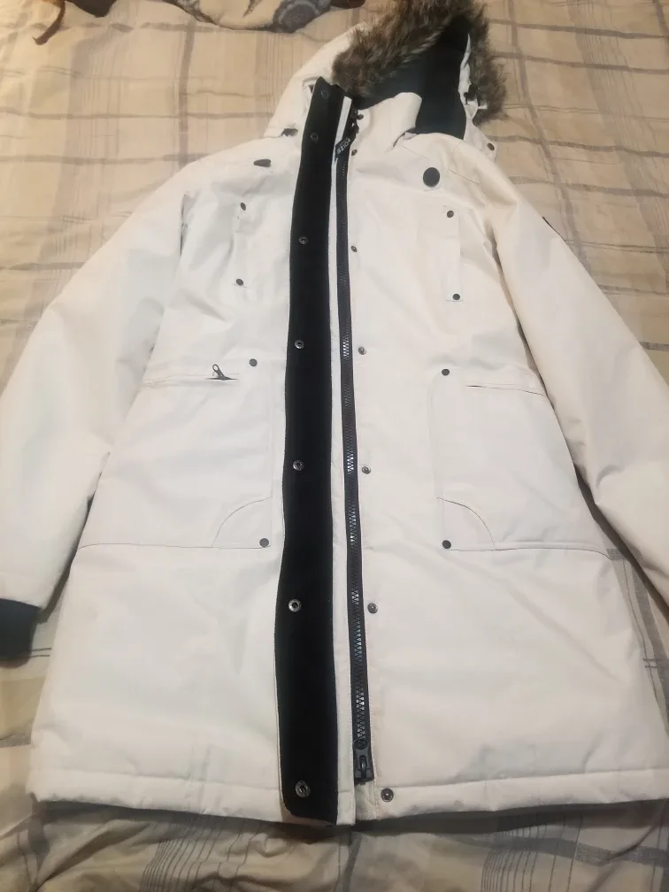 Noize Weather Guard White Winter Coat XL  #Cleanout image indicator(2)