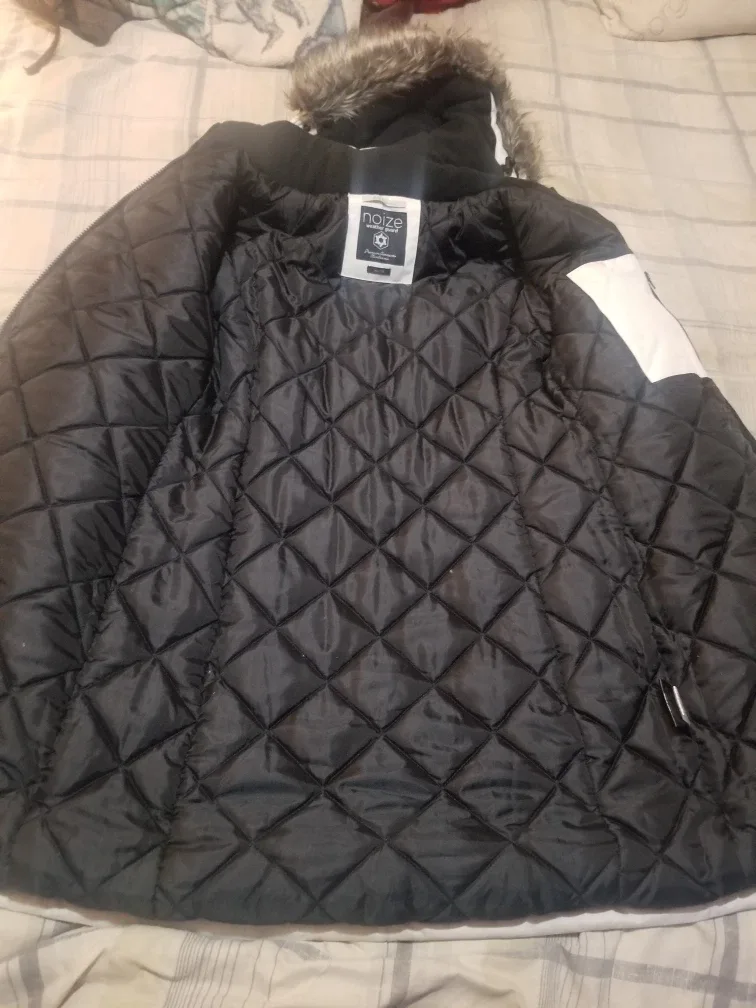 Noize Weather Guard White Winter Coat XL  #Cleanout image indicator(4)