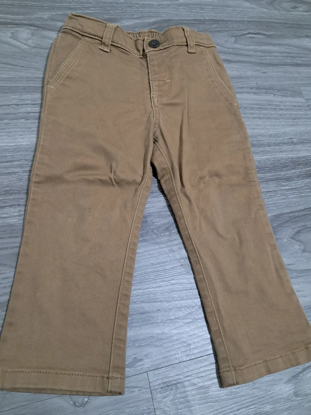 Boys' Brown Pants - Size 3T thumbnail