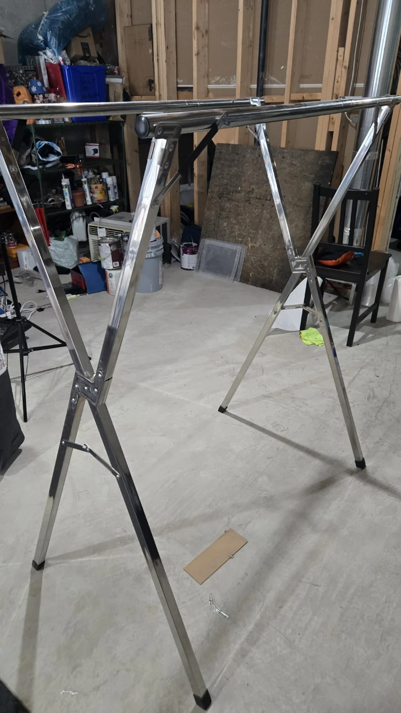 Foldable Stainless Steel Clothes Drying Rack