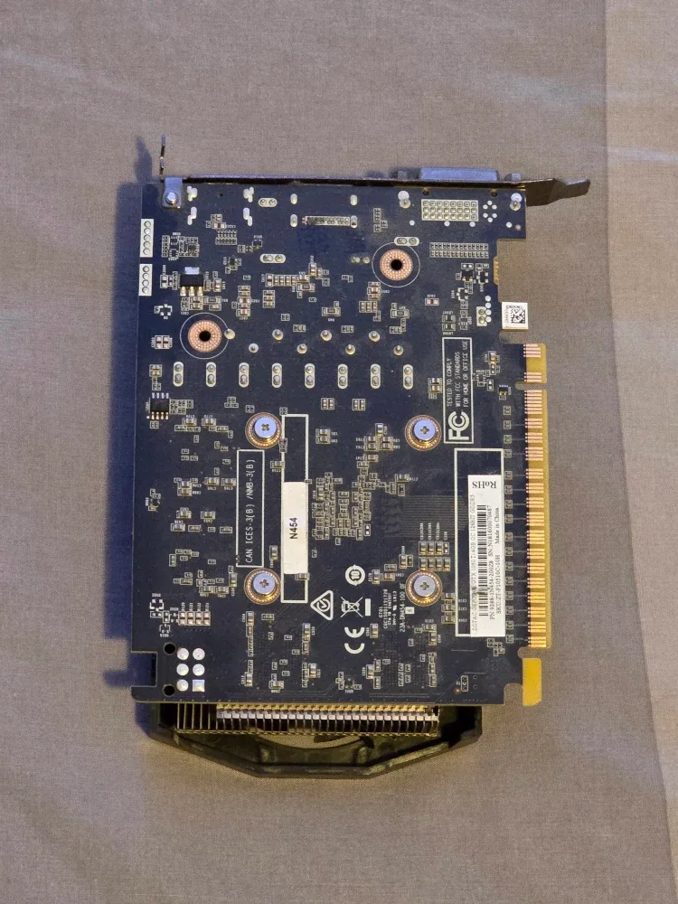 ZOTAC GeForce GTX 1050 Ti 4GB OC Edition – Dual Fan image indicator(4)