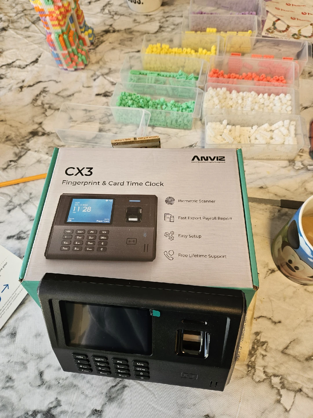 Anviz CX3 Fingerprint & Card Time Clock - photo 3