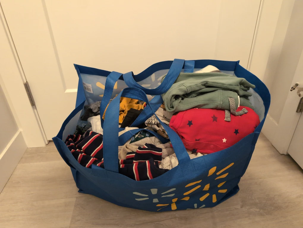 Bag of Assorted Baby Clothes